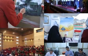 همایش فرهنگی هنری جان فدا همزمان با سومین سالگرد شهادت حاج قاسم سلیمانی با حضور هنرمندان منطقه در شهرک بعثت برگزار شد
