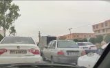 گره های کور ترافیک در بلوار دانشجوی بندرماهشهر؛ شورای ترافیک شهر در خواب زمستانی