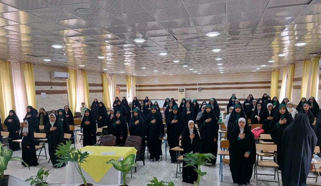 مسابقه سرود ملی و مذهبی و حماسی در پایگاه‌های تابعه حوزه حضرت زهرا (س) بندر ماهشهر