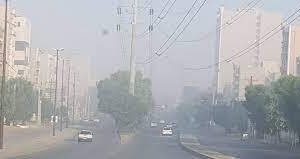 آلودگی هوا در ۲شهر خوزستان