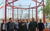 بازدید از پروژه یادمان شهید گمنام در پتروشیمی امیرکبیر