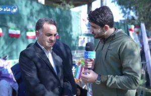 گفت‌وگوی بندرماهشهری ها با دوربین ماه‌خبر در راهپیمایی ۲۲ بهمن ۱۴۰۳