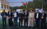 افتتاح چمن مصنوعی چندمنظوره در مدارس بندر ماهشهر و چمران