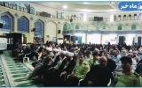 سالگرد شهدای خدمت در حسینیه ثاارالله بندرماهشهر برگزار شد