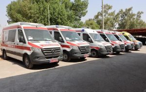 تجهیز ناوگان آمبولانسی بهداشت و درمان صنعت نفت ماهشهر به ۶ دستگاه آمبولانس پیشرفته