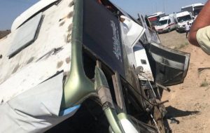 واژگونی اتوبوس ماهشهر در جاده شوش اهواز با ۲ فوتی و ۱۶ مصدوم واژگونی اتوبوس ماهشهر در جاده شوش اهواز با ۲ فوتی و ۱۶ مصدوم
