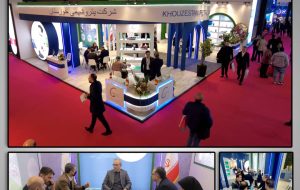 حضور قدرتمند پتروشیمی خوزستان در نمایشگاه رنگ و رزین