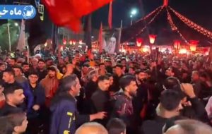 راهپیمایی مردم امیدیه در خونخواهی رهبر شهید انقلاب