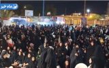 حماسه‌آفرینی امیدیه در سی و دومین شب باحضور نماینده ولی فقیه استان خوزستان