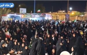 حماسه‌آفرینی امیدیه در سی و دومین شب باحضور نماینده ولی فقیه استان خوزستان