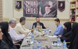 برگزاری جلسه انجمن کتابخانه های بندر ماهشهر با موضوع پرداخت نیم درصد سهم اداره کتابخانه ها