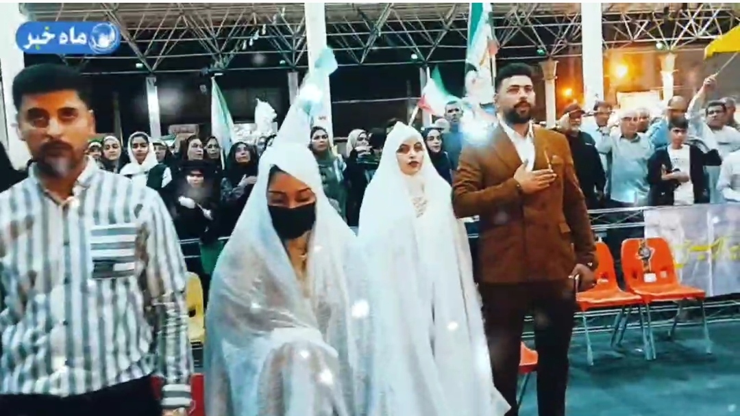 ازدواج زوج‌های جوان بندرماهشهری به مناسبت عید غدیر